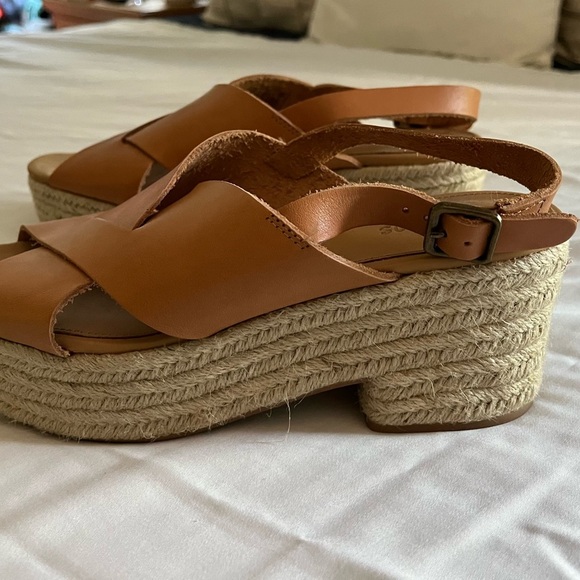 Soludos Amalfi Boho Platform Espadrille Sandal size 9 med EUC - Picture 2 of 16